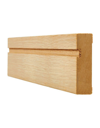 Buy Architrave Single Groove Oak | Poly Direct