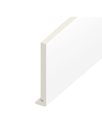 Buy White Smooth Standard Fascia Euroboard - Length 5m x Width 150mm | Poly Direct