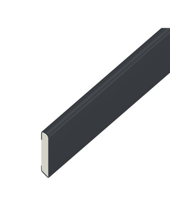 Buy Cloaking Fillet Finishing Trim Anthracite Grey Smooth - Width 30 mm | Poly Direct