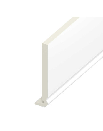 Buy White Standard Ogee Fascia Board - Length 5m x Width 175mm | Poly Direct