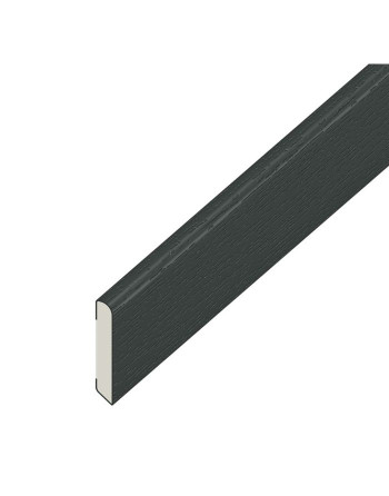 Buy Cloaking Fillet Finishing Trim Anthracite Grey Woodgrain - Width 30 mm | Poly Direct