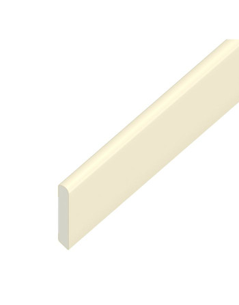 Buy Cloaking Fillet Finishing Trim Cream Smooth - Width 30 mm | Poly Direct