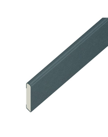 Buy Cloaking Fillet Finishing Trim Slate Grey Woodgrain - Width 30 mm | Poly Direct