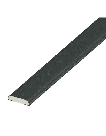 Buy D Moulding Finishing Trim Anthracite Grey Woodgrain | Poly Direct