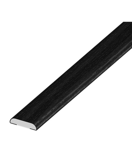 Buy D Moulding Finishing Trim Black Matt | Poly Direct