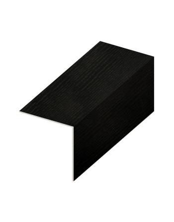 Buy Rigid Angle Black Ash - Width x Width 25 x 25mm | Poly Direct