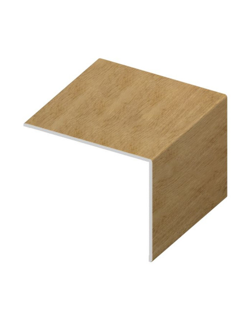 Buy Rigid Angle Irish Oak - Width x Width 25 x 25mm | Poly Direct