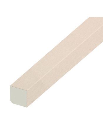 Buy Square Finishing Trim Cream White Woodgrain | Poly Direct