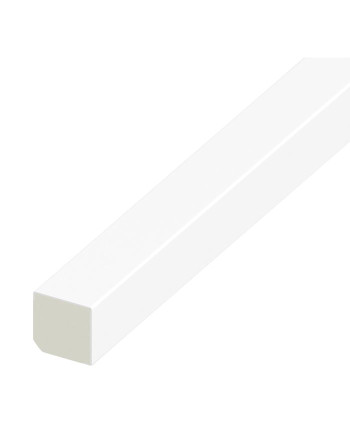 Buy Square Finishing Trim White Smooth | Poly Direct