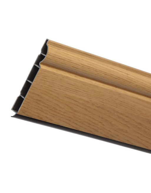 Buy Roomline Skirting Board English Oak - Width 100 mm Ogee | Poly Direct