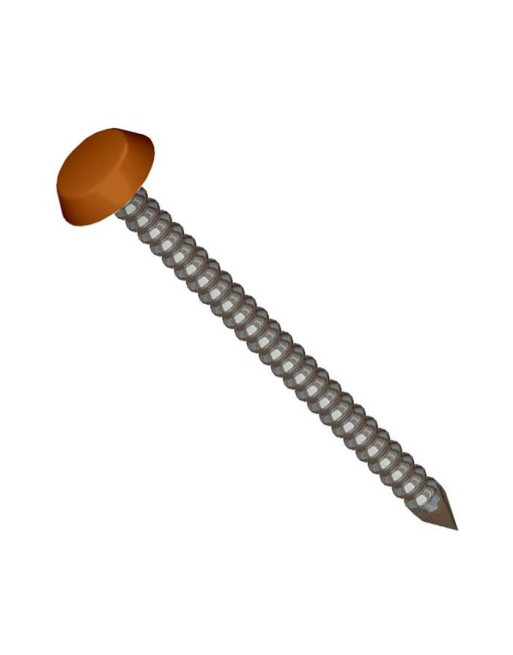 Buy Polytop Pins Brown - Length 40 mm | Poly Direct