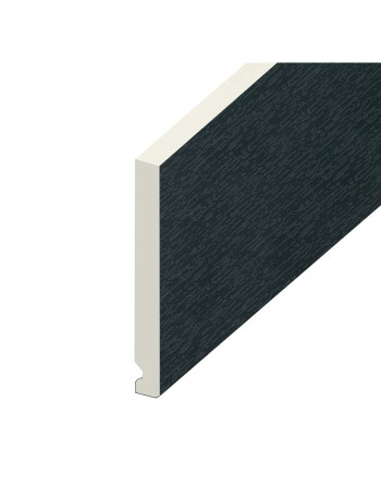 Buy Anthracite Grey Flat Fascia Board - Length 5m x Width 250mm | Poly Direct