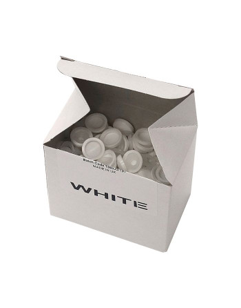 Buy Cover Cap & Washer White | Poly Direct