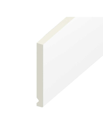 Buy White Flat Fascia Board - Length 5m x Width 175mm | Poly Direct