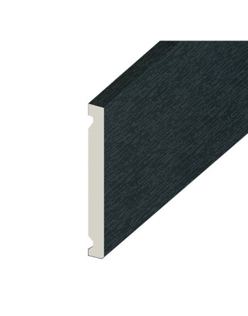 Buy Anthracite Grey Double Ended Flat Fascia Board - Length 5m x Width 400mm | Poly Direct