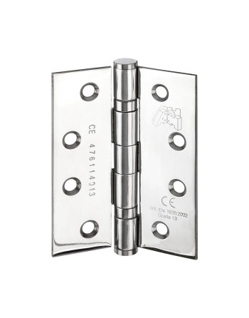 Buy Interior Door Hinge Pack Stainless Steel Polished | Poly Direct