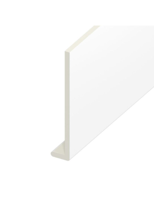 Buy White Smooth Capping Board - Length 5m x Width 150mm | Poly Direct