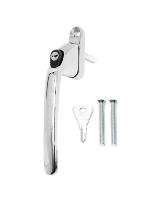 Buy ST Inline Key Locking Espag Repair Window Handle Kit Chrome | Poly Direct