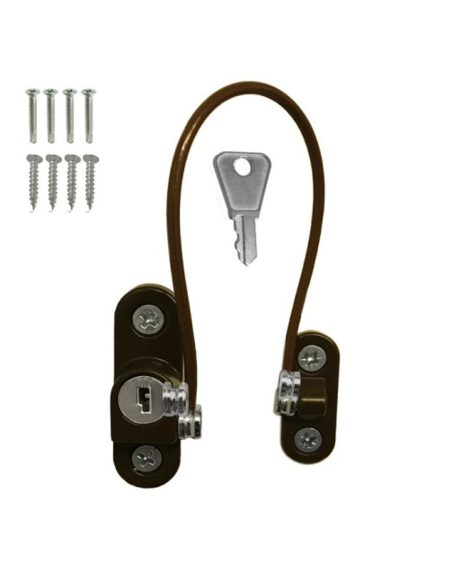 Buy ST Mini Cable Restrictor Brown | Poly Direct