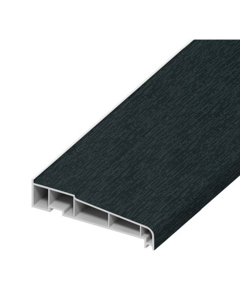 Buy A-Type Cill Anthracite Grey on White Smooth - Width 125 mm Left Face | Poly Direct