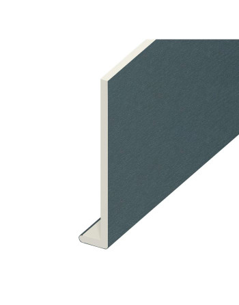 Buy Slate Grey Woodgrain Capping Board - Length 5m x Width 175mm | Poly Direct