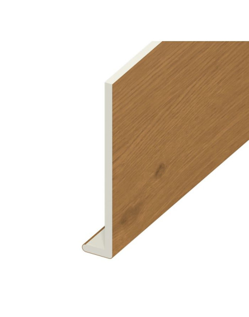 Buy Irish Oak Woodgrain Capping Board - Length 5m x Width 225mm | Poly Direct