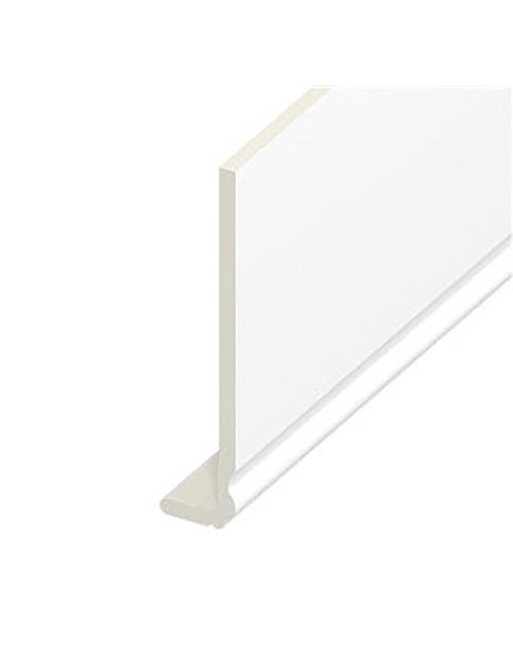 Buy White Standard Ogee Capping Board - Length 5m x Width 150mm | Poly Direct