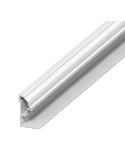 Buy White uPVC Window Board Retaining Trim - Length 6m | Poly Direct