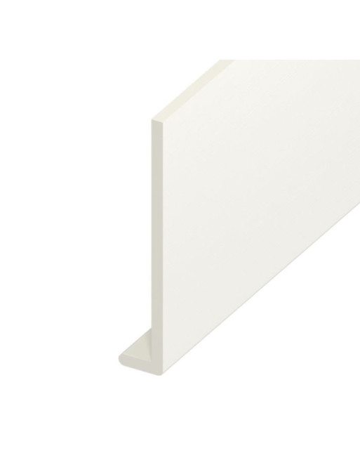 Buy White Ash Woodgrain Capping Board Length 5m x Width 150mm | Poly Direct