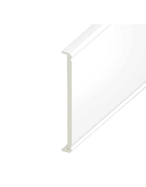 Buy White Double Ogee Capping Board - Length 5m x Width 404mm | Poly Direct