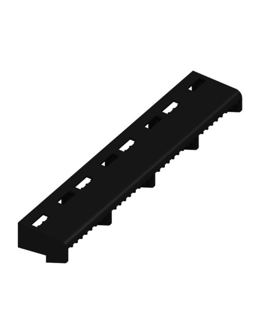 Buy Black Over Fascia Ventilator Slide And Lock - Length 1m x Width 38mm | Poly Direct