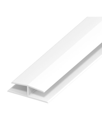 Buy White Smooth Panel Joint - Length 5m x Width 40mm | Poly Direct