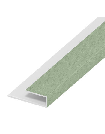 Buy Chartwell Green Woodgrain Board Clip - Length 5m x Width 25mm | Poly Direct