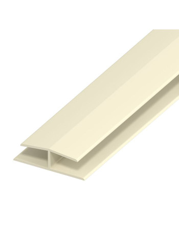 Buy Cream Smooth Panel Joint - Length 5m x Width 40mm | Poly Direct