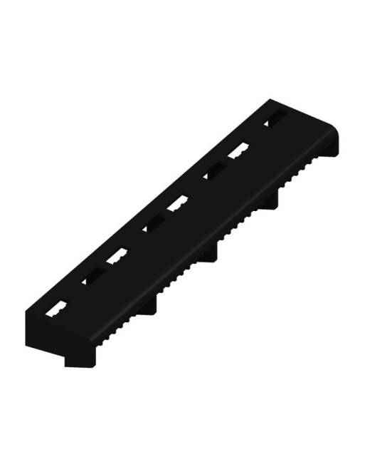 Buy Black Over Fascia Ventilator Slide And Lock - Length 1m x Width 42mm | Poly Direct