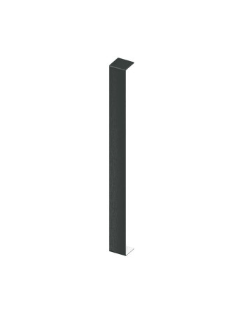 Buy Anthracite Grey Woodgrain Double Capping Board Joint Trim | Poly Direct