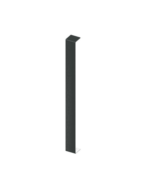 Buy Anthracite Grey Woodgrain Double Capping Board Joint Trim | Poly Direct