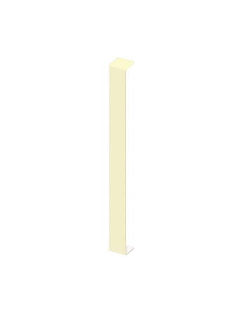 Buy Cream Woodgrain Double Capping Board Joint Trim | Poly Direct