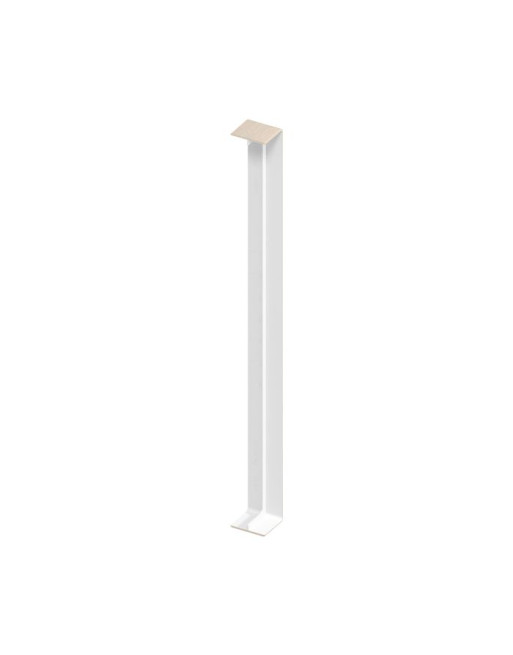 Buy Cream White Woodgrain Double Capping Board Joint Trim | Poly Direct