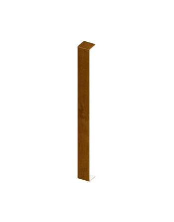 Buy Golden Oak Woodgrain Double Capping Board Joint Trim | Poly Direct