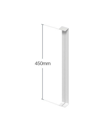 Buy White Smooth Double Capping Board Joint Trim | Poly Direct