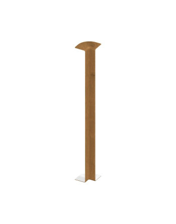 Buy Golden Oak Woodgrain Double 90° Internal Corner Trim | Poly Direct