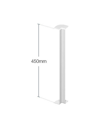 Buy White Smooth Double 90° Internal Corner Trim | Poly Direct