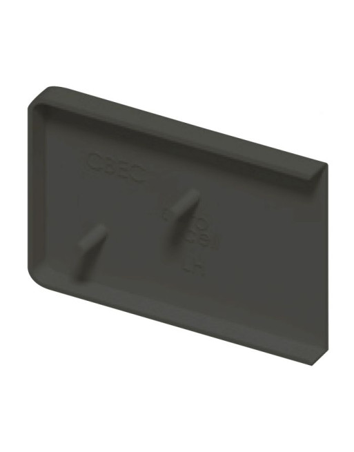 Buy Black Capping Board End Caps | Poly Direct