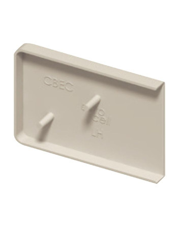 Buy Cream Capping Board End Caps | Poly Direct