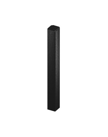 Buy Black Ash Woodgrain Capping Board Corner Trim | Poly Direct