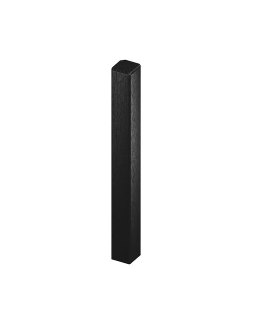 Buy Black Ash Woodgrain Capping Board Corner Trim | Poly Direct