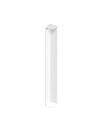 Buy White Ash Woodgrain Capping Board Corner Trim Woodgrain | Poly Direct