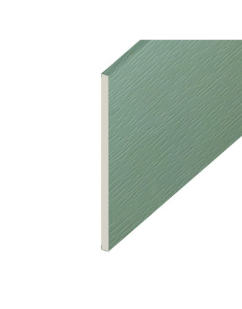 Buy Chartwell Green Woodgrain Utility Board - Length 5m x Width 300mm | Poly Direct