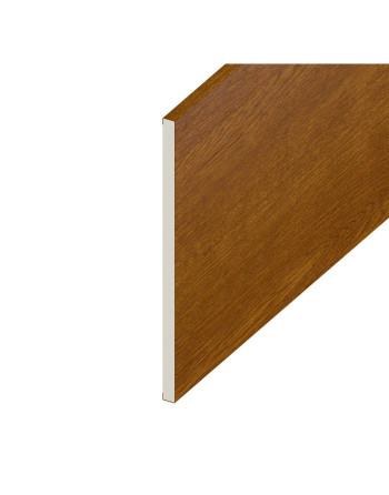 Buy Golden Oak Woodgrain Utility Board - Length 5m x Width 300mm | Poly Direct